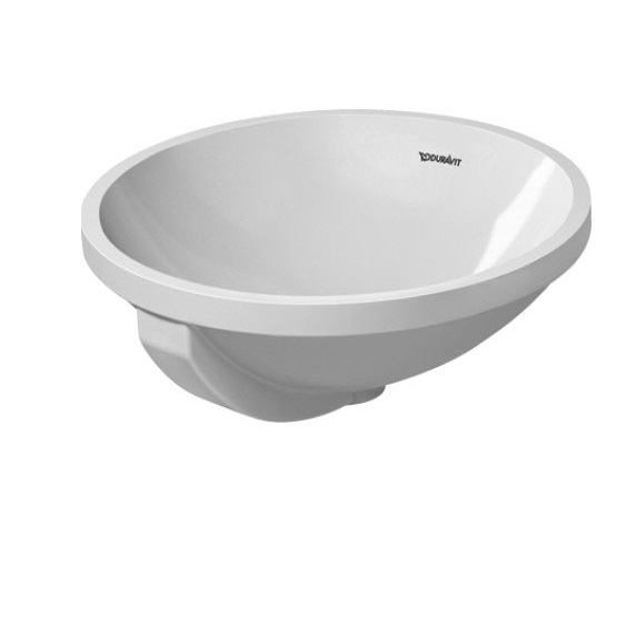 Раковина для ванной Duravit Architec под столешницу Ø43 см керамика белый 0468400000