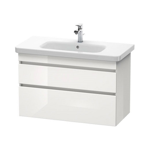 Тумба под раковину Duravit DuraStyle подвесная 93х44,8 см ДСП белый глянцевый DS648202222