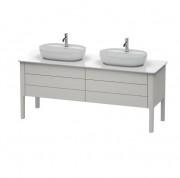 Тумба под раковину Duravit Luv напольная 173,3х57 см ДСП скандинавско белый шелковисто-матовый LU9567B3939