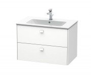 Тумба под раковину Duravit Brioso подвесная 82х47,9 см белый матовый BR410201818