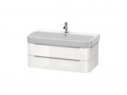 Тумба под раковину Duravit Happy D.2 подвесная 97,5х48 см ДСП белый глянцевый H2636602222