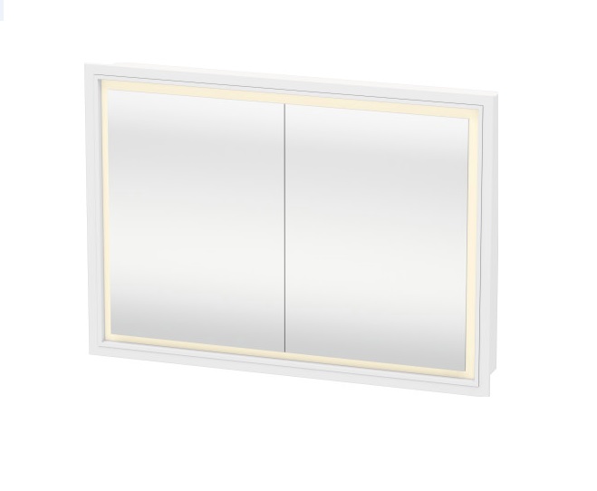 Дзеркальна шафа Duravit L-Cube вбудовується 100х15,4 см білий LC765200000