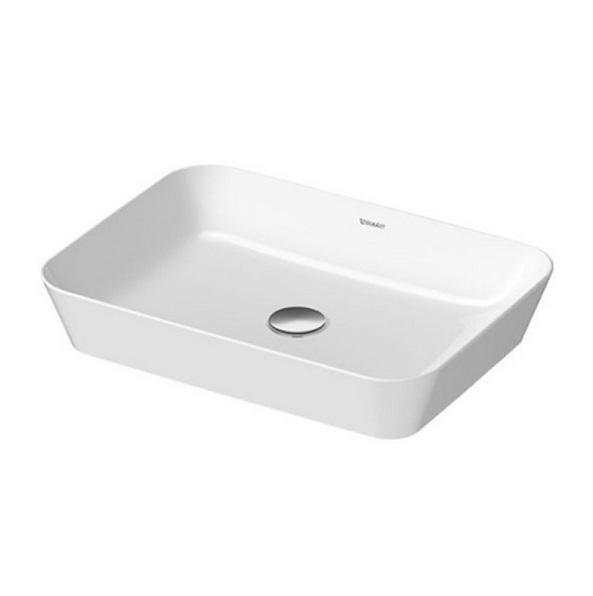 Раковина для ванной Duravit Cape Cod 55х40 см накладная керамика белый 2347550000