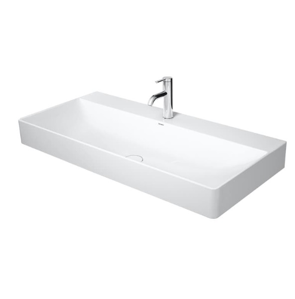 Раковина для ванної Duravit DuraSquare 100х47 см накладна кераміка білий 2353100071
