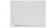 Душовий піддон Kolpa San Vip 120х90 см литий мармур білий з акриловою панеллю 945890