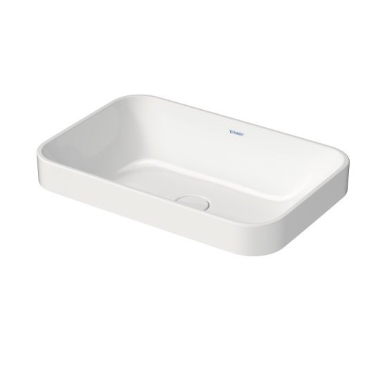 Раковина для ванной Duravit Happy D.2 Plus накладная 60х40 см керамика белый 2359600000