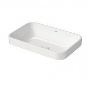 Раковина для ванной Duravit Happy D.2 Plus накладная 60х40 см керамика белый 2359600000