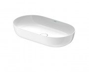 Раковина для ванной Duravit Luv 70х40 см накладная керамика белый 0379700000