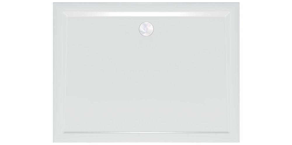 Душовий піддон Kolpa San Canary 120x80 см литий мармур білий 597200