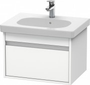 Тумба с раковиной Duravit Ketho 60х45,5 см ДСП белый глянцевый KT006202222