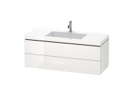 Тумба с раковиной Duravit L-Cube 120х48 см ДСП белый глянцевый LC6929O2222