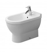 Біде підлогове Duravit Starck 3 37х56 см кераміка білий 2230100000