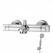 Термостат для ванной GRB Eco-Prime с душевой лейкой латунь хром 102600