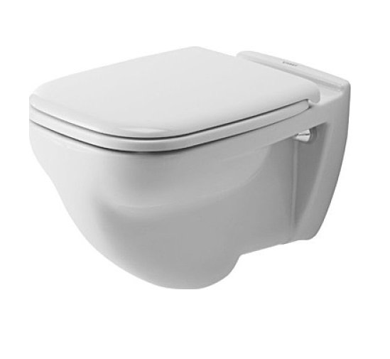 Унітаз підвісний Duravit D-Code 35,5х54 см кераміка білий 22100900002