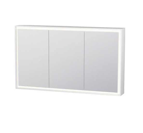 Дзеркальна шафа Duravit L-Cube підвісний 120х15,4 см білий LC755300000