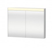 Дзеркальна шафа Duravit Light and mirror підвісний 101х14,8 см білий LM7842000000