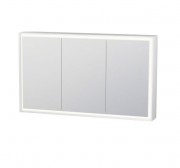 Зеркальный шкаф Duravit L-Cube подвесной 120х15,4 см белый LC755300000