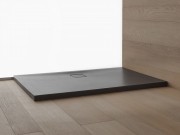 Душевой поддон Kolpa San Serra 120x80 см модифицированный акрил графит 576390