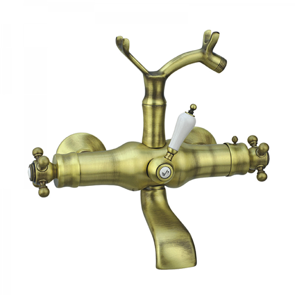 Термостат для ванной GRB Clasica 1866 состаренная латунь 106199
