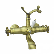Термостат для ванной GRB Clasica 1866 состаренная латунь 106199