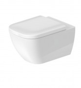 Унитаз подвесной Duravit Happy D.2 Rimless 36,5х54 см с покрытием HygieneGlaze керамика белый 2222092000