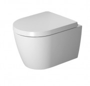 Унитаз подвесной Duravit ME by Starck Rimless 37х48 см с покрытием Wondergliss керамика белый 25300900001