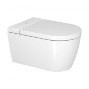 Унітаз підвісний Duravit ME by Starck Rimless 37,5х57,5 см з покриттям HygieneGlaze кераміка білий 2510092000