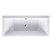 Ванна акриловая Duravit P3 Comforts 180х80 см прямоугольная белый 700379000000000