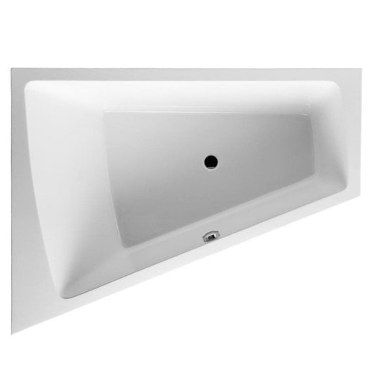 Ванна акриловая Duravit Paiova 170х130 см асимметричная белый 700214000000000