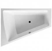 Ванна акриловая Duravit Paiova 180х140 см асимметричная белый 700216000000000