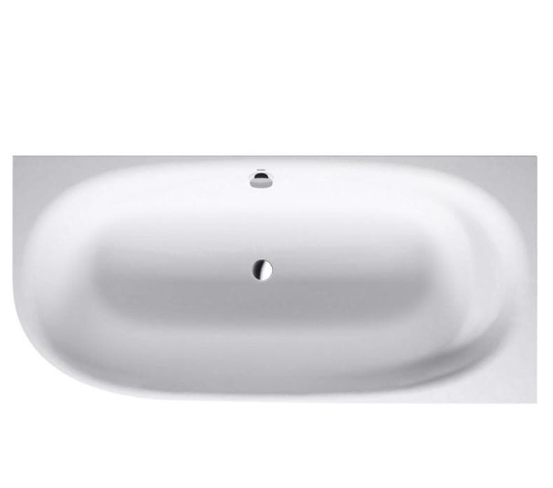 Ванна Duravit Cape Cod из искусственного камня DuraSolid 190х90 см белый 700363000000000