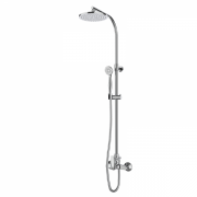 Душевая стойка для душа GRB Ten Pro раздвижная со смесителем хром 10465500TL