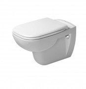 Унітаз підвісний Duravit D-Code Rimless 35,5х54,5 см кераміка білий 25700900002