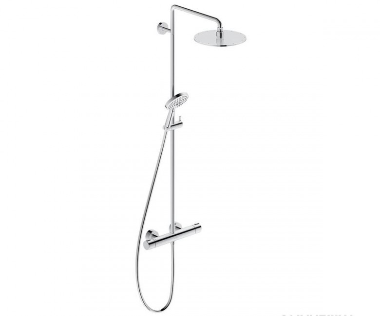 Душова стійка для душа Duravit C.1 з термостатом хром C14280008010