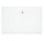 Душовий піддон Kolpa San Flamenco 110×80 см акрил білий з панеллю 533810