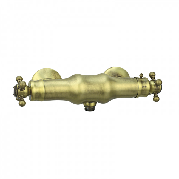 Змішувач для душа GRB Clasica 1866 термостатичний состаренная латунь 131199