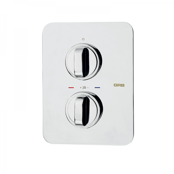 Змішувач для душа GRB Despertar прихованого монтажу термостатичний хром 133100