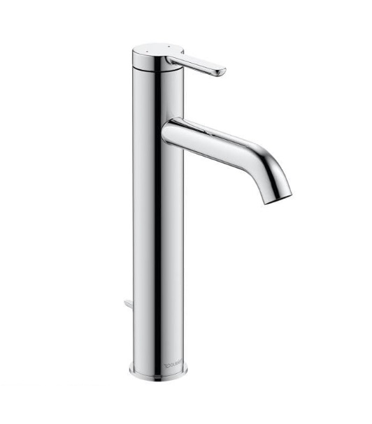 Смеситель для раковины Duravit C.1 однорычажный с донным клапаном хром C11030001010