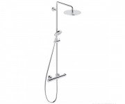 Душевая стойка для душа Duravit C.1 с термостатом хром C14280008010