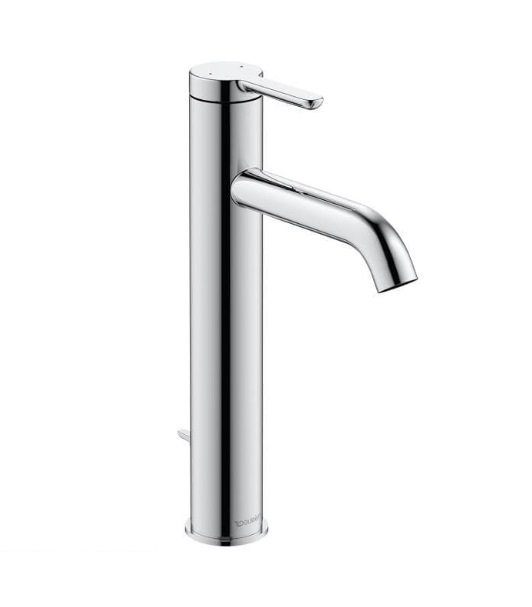Смеситель для раковины Duravit C.1 однорычажный с донным клапаном хром C11030001010