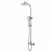 Душевая стойка для душа GRB Eco Prime раздвижная с однорычажным смесителем хром 15465400TL