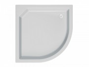 Душевой поддон четверть круга Kolpa San Blues 90x90 см акрил белый с панелью 798240