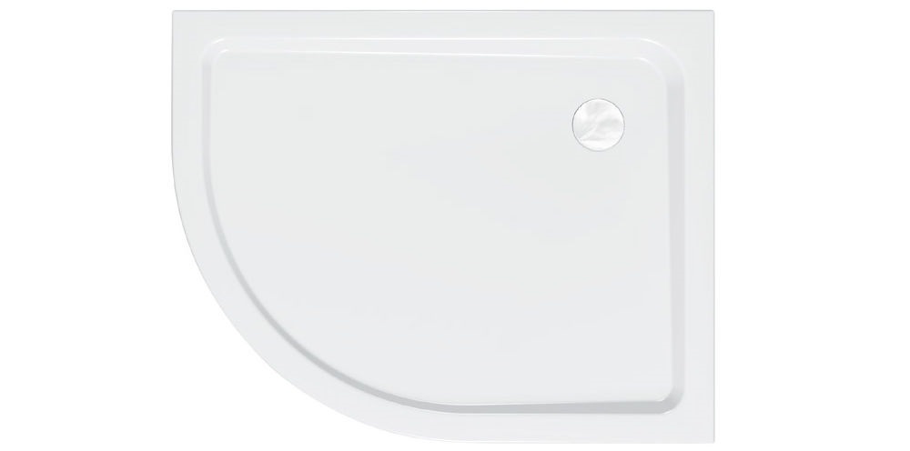 Душевой поддон Kolpa San Malur 100x80 см левый акрил белый с панелью 755550