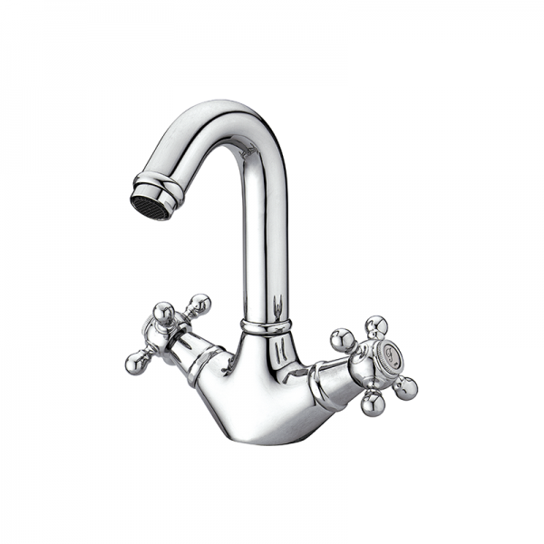 Змішувач для раковини GRB Clasica 1866 двухвентильний хром 211190