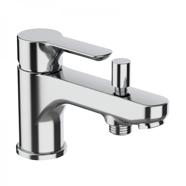 Змішувач для ванни GRB Eco Prime одноважельний з душовою лійкою хром 15529400