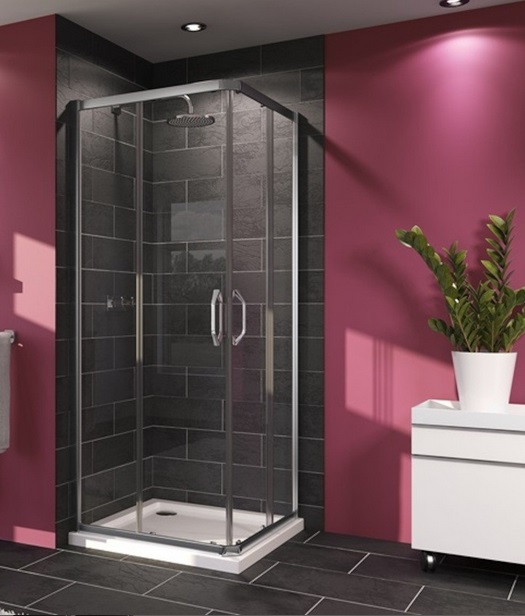 Душевая кабина Huppe X1 90х90 см сатиновый профиль/прозрачное стекло 140103.069.322