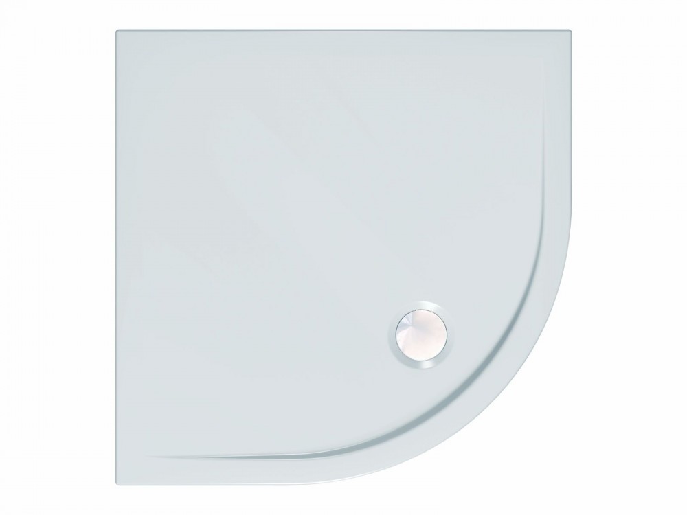 Душевой поддон четверть круга Kolpa San Eisa 90x90 см акрил белый с панелью 995190