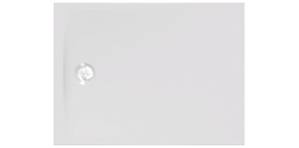 Душовий піддон Kolpa San Evelin Tray Q 120х80 см акрил білий з панеллю 593330