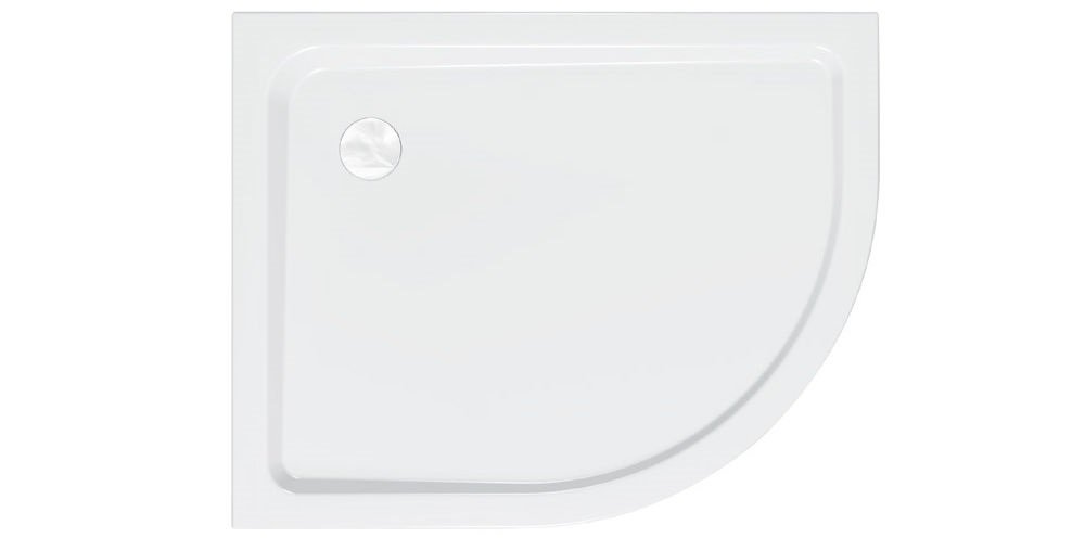 Душовий піддон Kolpa San Malur 120x90 см правий акрил білий з панеллю 537080