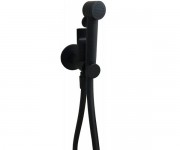 Гигиенический душ со смесителем Fima Carlo Frattini Collettivita черный матовый F2310NNS+F2645